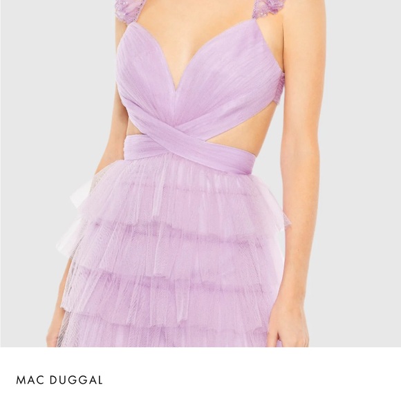 $598 Mac Duggal Lavender Dream SZ 2 - Picture 3 of 5